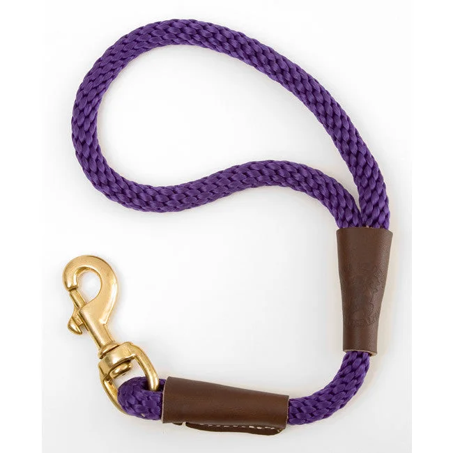 - Outdoor dog toy selectionPurple Mendota 16 Inch Rope Traffic Lead