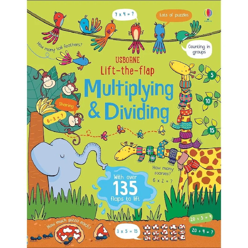 Usborne lift the flap multiplying and dividing