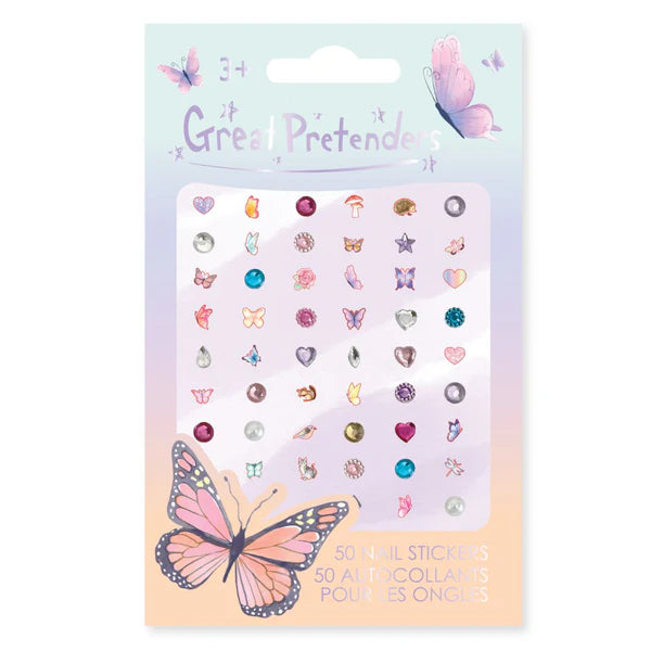 butterfly nail stickers