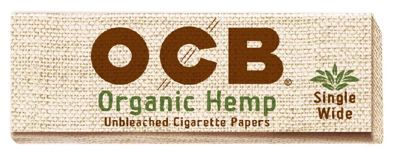 OCB - Organic Hemp Single Wide Rolling Papers