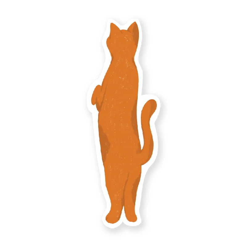 Iko Iko Cut Out Bookmark Orange Cat