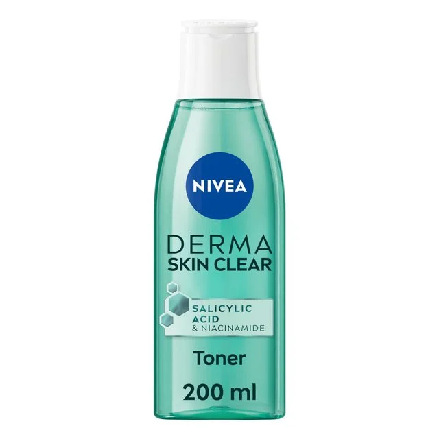 Nivea Derma Skin Clear Toner   200ml