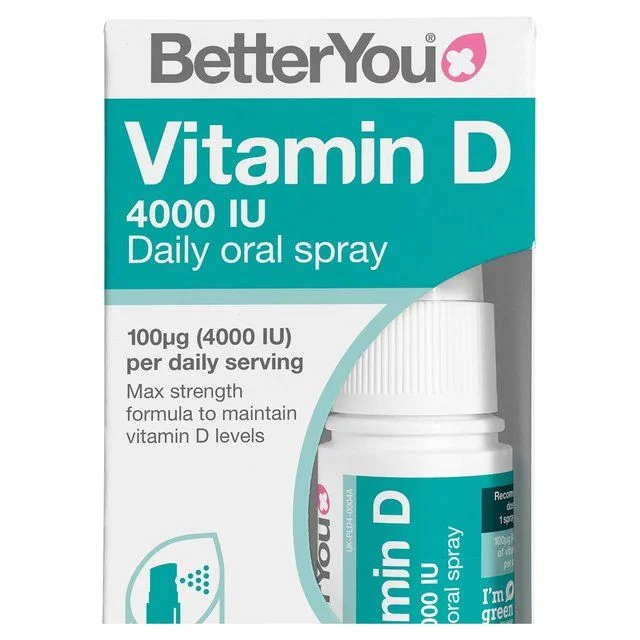 BetterYou Vitamin D4000IU Oral Spray   15ml