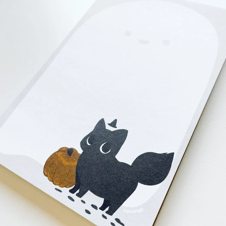 Witch Cat Notepad