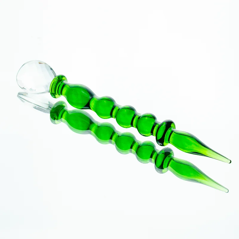 HEMPER - Diamond Head Glass Dab Tool