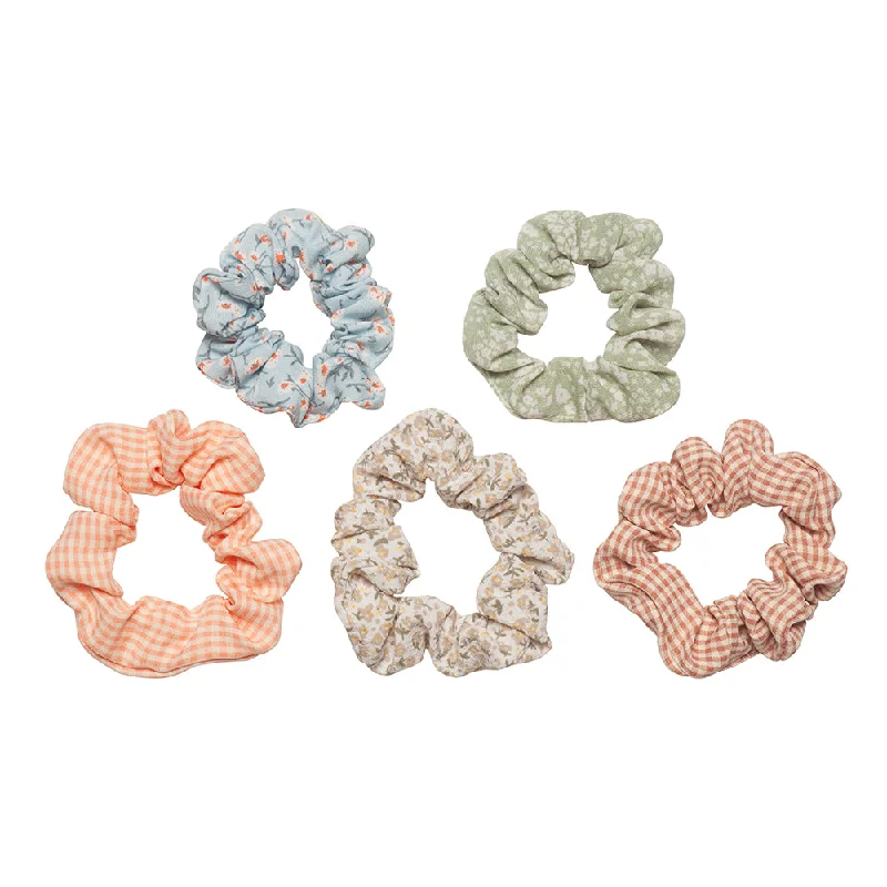 Mimi & Lula - Floral scrunchies tulip