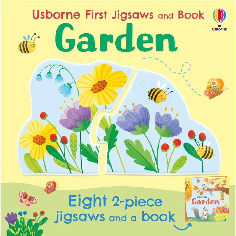 Usborne first jigsaws garden