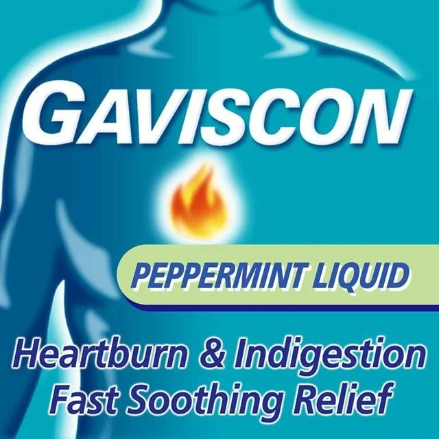 Gaviscon Liquid Heartburn & Indigestion Peppermint   300ml