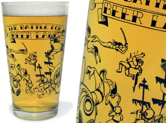 Beer Lake Pint Glass