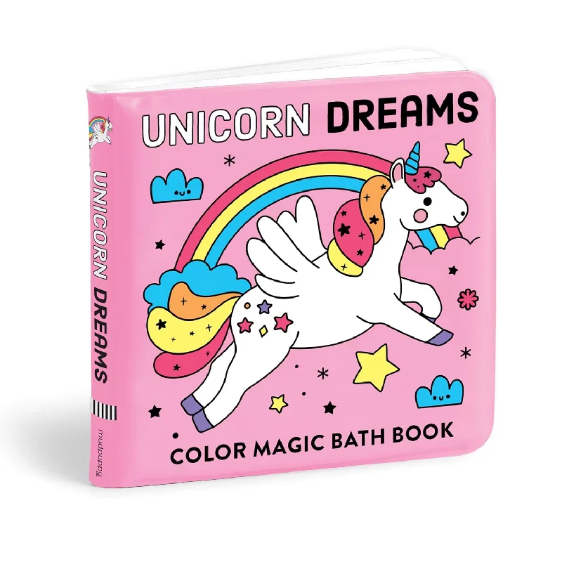 unicorn dreams colour magic bath book