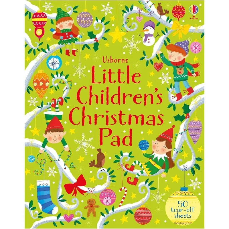 Usborne little children's Christmas pad