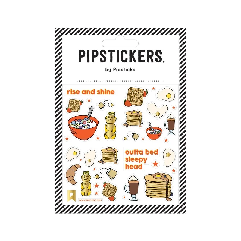 rise breakfast time sticker pack