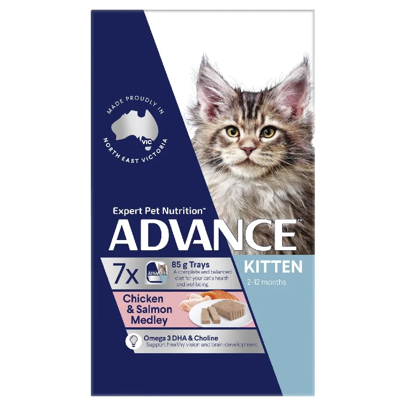 - Dog food improves immunityADVANCE Kitten Wet Cat Food Chicken & Salmon Medley 7x85g Trays