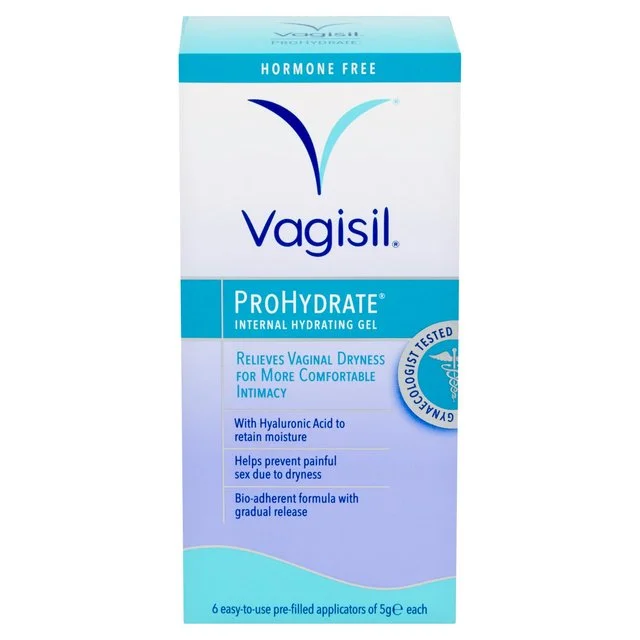 Vagisil Internal ProHydrate Gel Applicators   6 x 5g