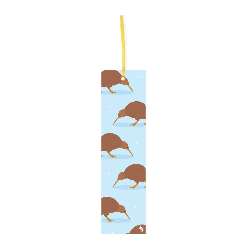 Iko Iko Double Sided Bookmark Kiwiana NZ Birds Kiwi  Pūkeko