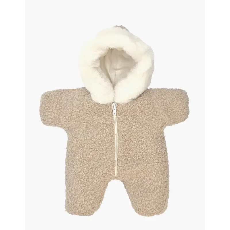 Minikane babies pilot suit in beige small curl