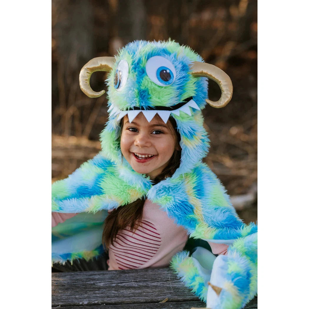 swampy the monster cape size 4-6