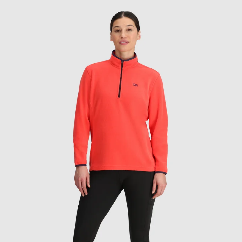 Women's OR Polartec 100 Quarter Zip - Sunrise