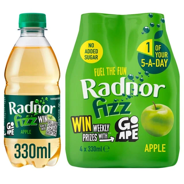 Radnor Fizz Apple   4 x 330ml