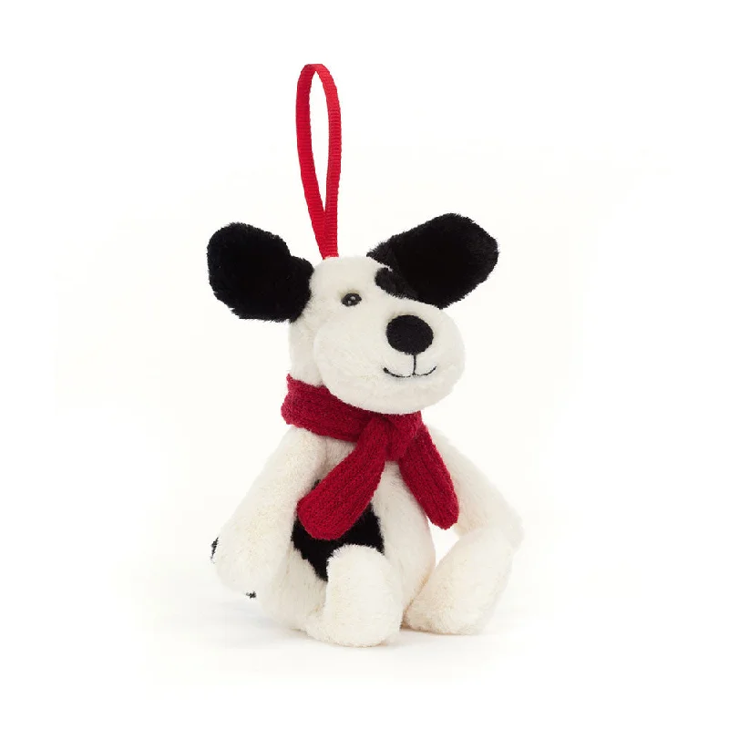 Jellycat bashful puppy ornament