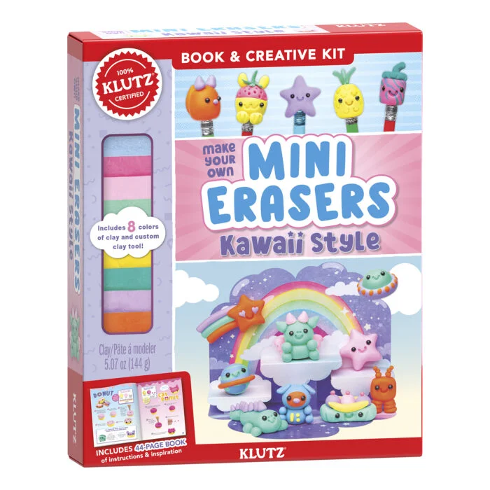 klutz make your own erasers: kawaii style