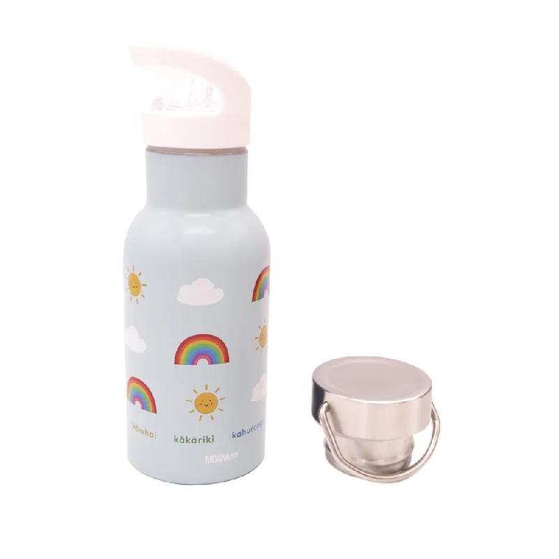 Moana Road Drink Bottle Kid's Rainbow 350ml