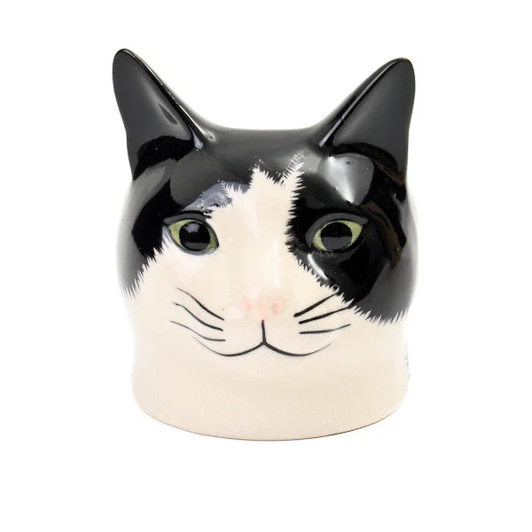 Quail Barney Cat Face Egg Cup