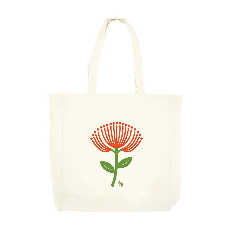 Iko Iko Simple Tote NZ Pōhutukawa