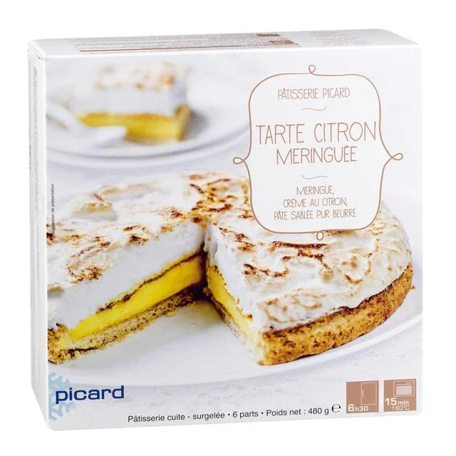 Picard Lemon Meringue Tart   480g