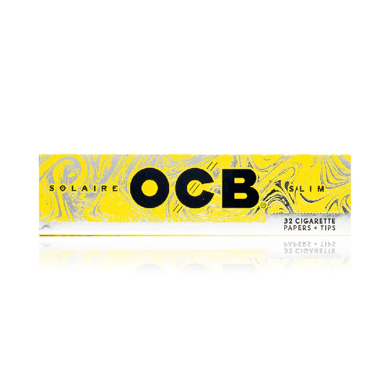 OCB - Solaire Slim Rolling Papers & Tips