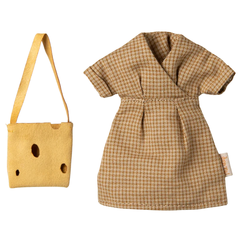 Pre Order Maileg dress and bag, mum mouse