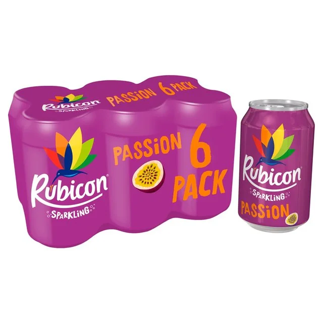 Rubicon Sparkling Passion    6 x 330ml