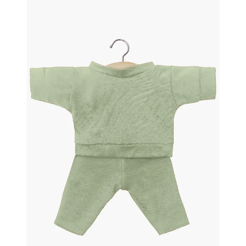 Minikane babies Liam set in light khaki jersey