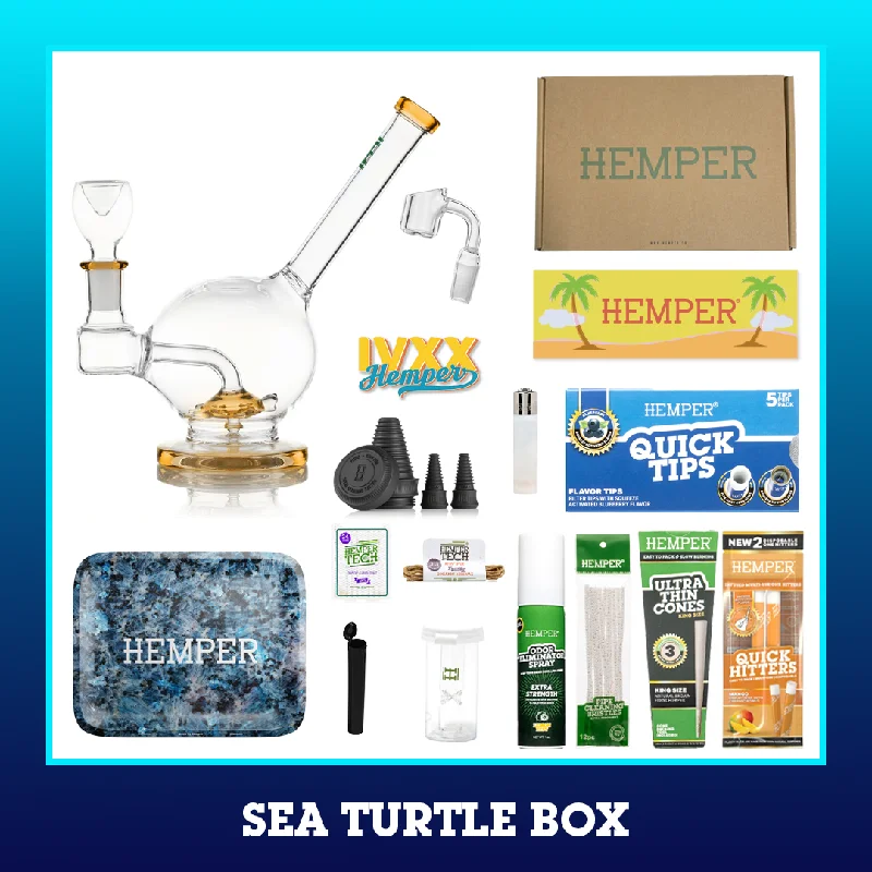 HEMPER - Sea Turtle Bong Box