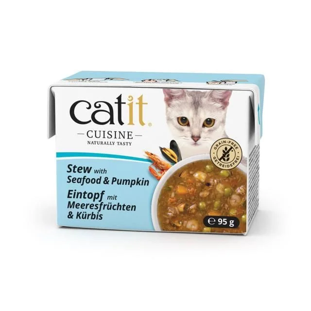 Catit Cuisine Seafood & Pumpkin Stew   95g