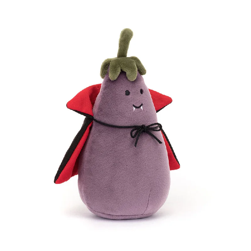 Jellycat vivacious eggplant vampire