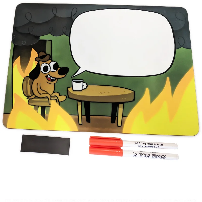 This Is Fine Dry Erase Board Kit