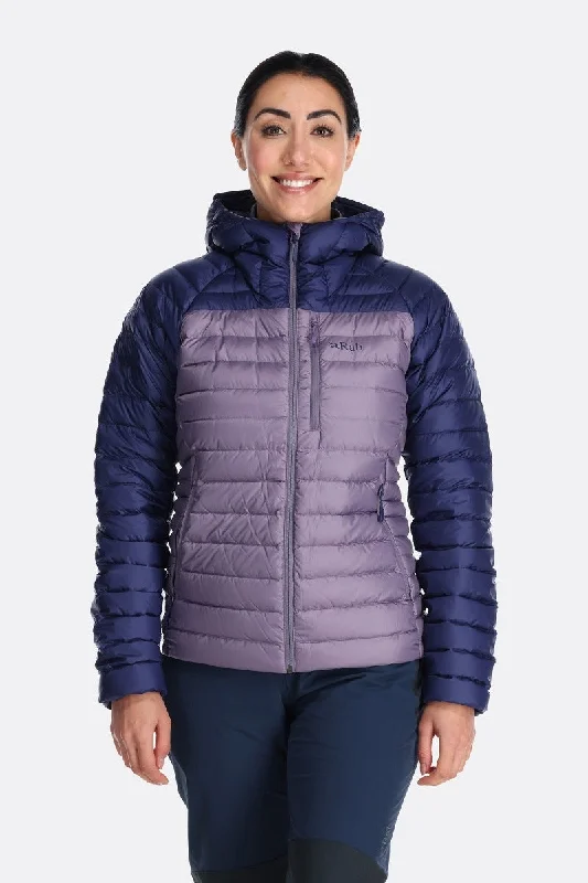 Women's Microlight Alpine Down Jacket - Patriot Blue/Purple Sage