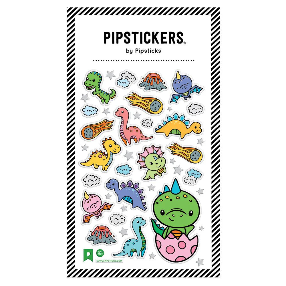 puffy little dinosaurs stickers