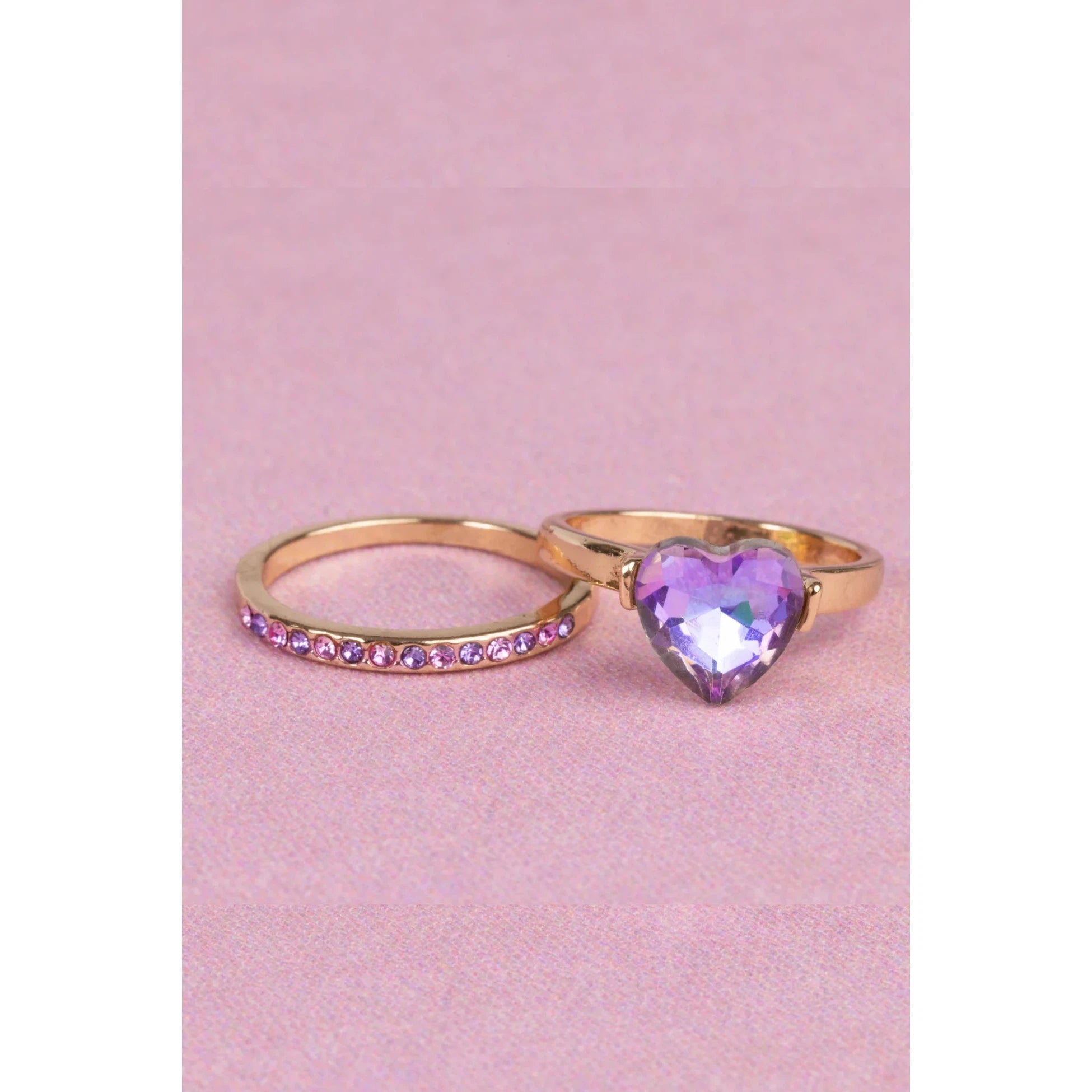 boutique chic precious purple ring