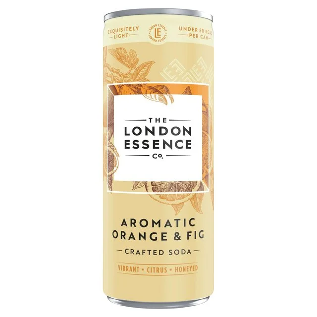 London Essence Co. Orange & Fig Crafted Soda   250ml