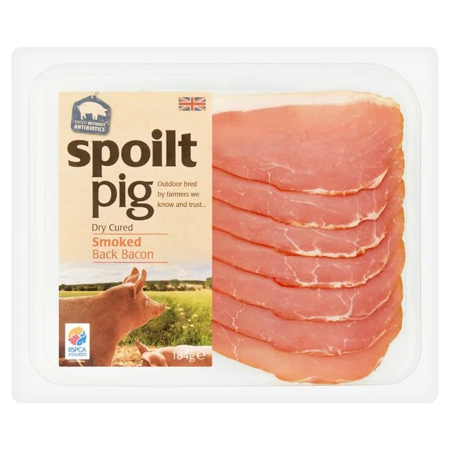 Spoiltpig Smoked Dry Cured Back Bacon   184g