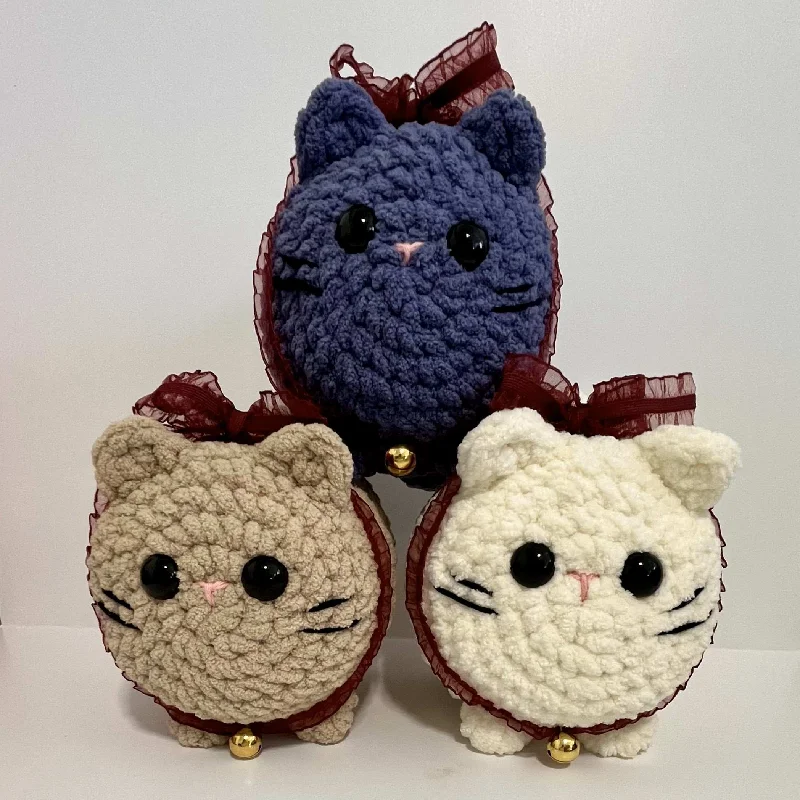 Crochet Loaf Cat Plushie