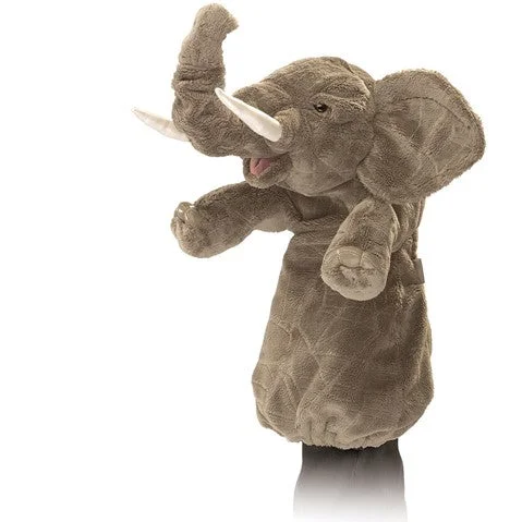 Folkmanis elephant stage puppet