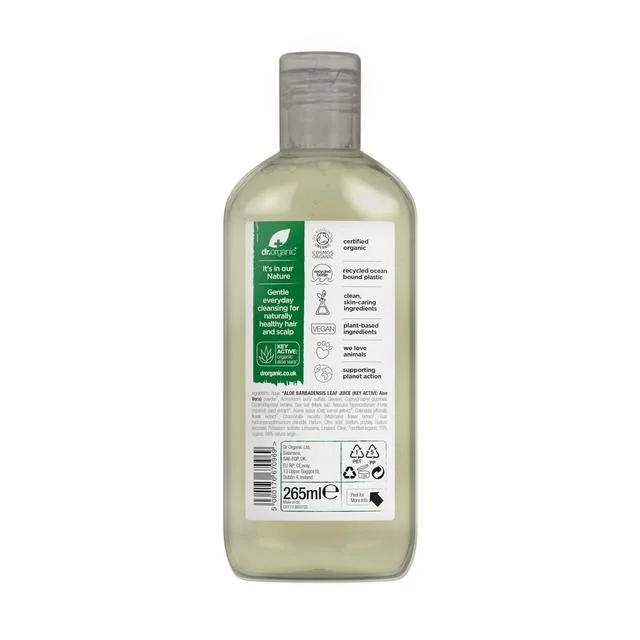 Dr Organic Aloe Vera Shampoo   265ml