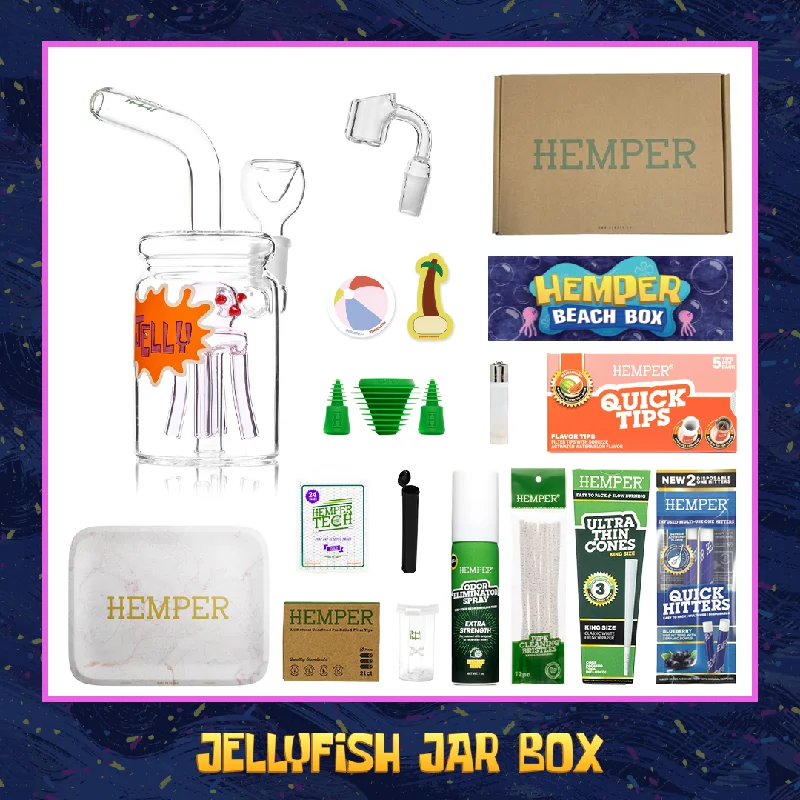 HEMPER - Jelly Fish Jar Bong Box