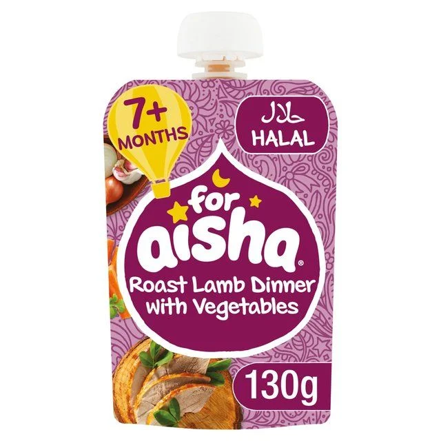 For Aisha Savoury Shepherd's Pie with Lamb & Aromatic Spices Pouch 7 mths+   130g