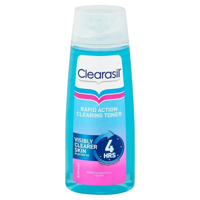 Clearasil Rapid Action Deep Pore Face Wash Acne Toner   200ml