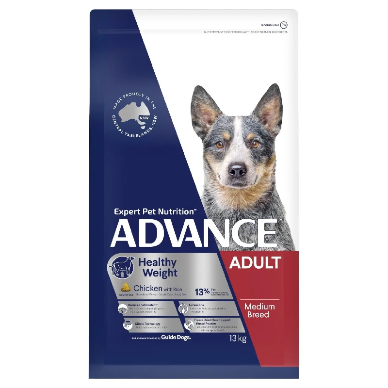 - Hill's dog food priceADVANCE Healthy Weight Medium Adult Dry Dog Food Chicken with Rice