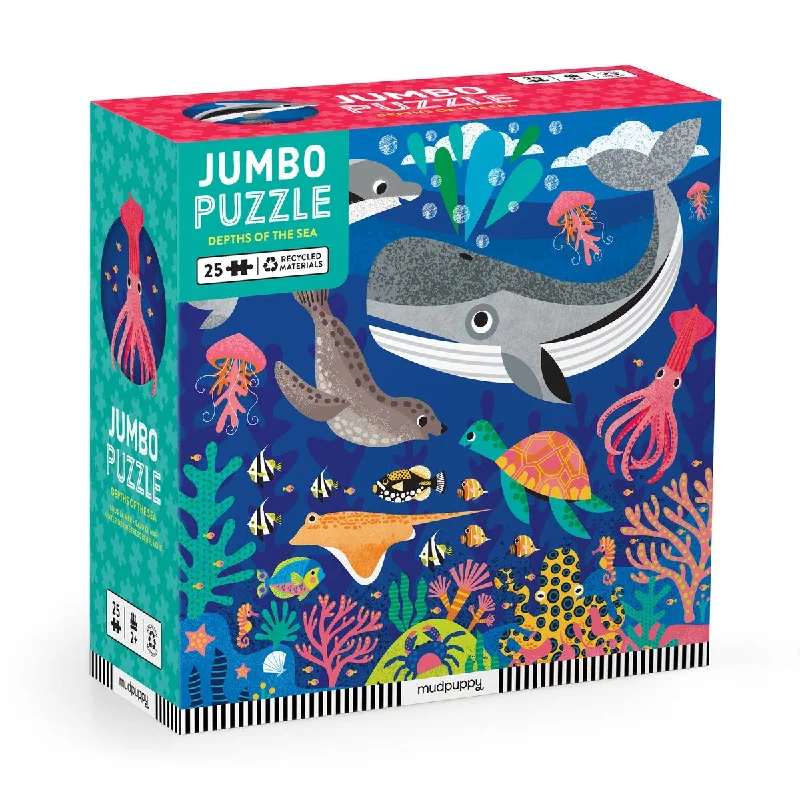 depths of the sea jumbo puzzle 25 pc